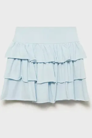 MANGO KIDS Falda pantalón volantes 2 años