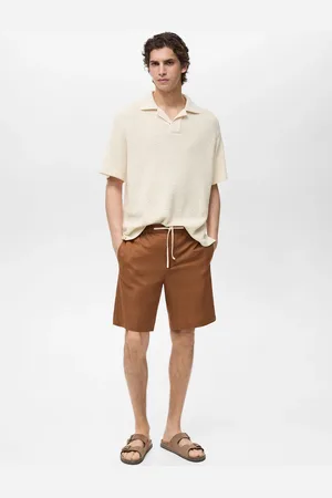 MANGO AN Polo algodón crochet