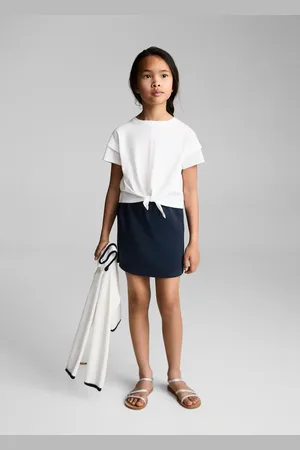 MANGO KIDS Falda pantalón algodón 2 años