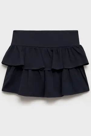 MANGO KIDS Falda pantalón volantes 2 años