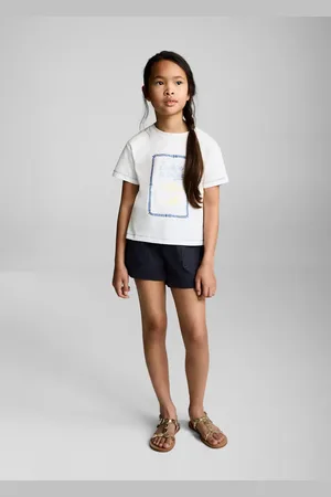 MANGO KIDS Camiseta algodón estampado 4 años