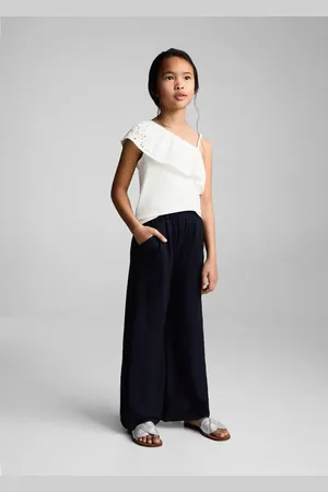 MANGO KIDS Pantalón culotte fluido años