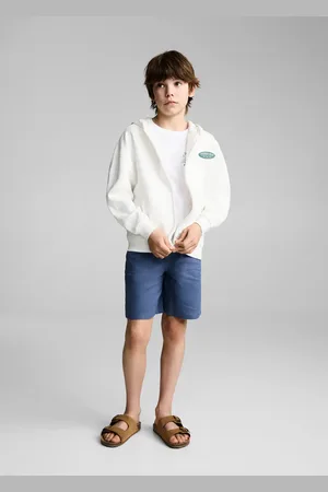 MANGO KIDS Sudadera capucha cremallera 6 años