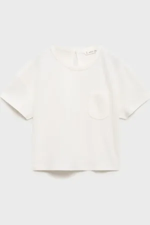 MANGO KIDS Camiseta detalle abalorios 2 años