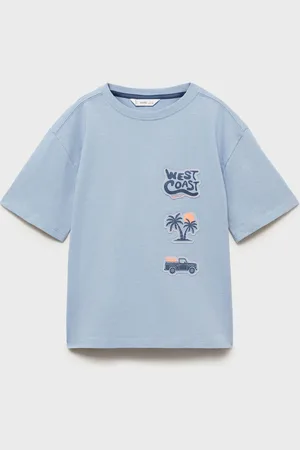 MANGO KIDS Camiseta estampada manga corta 2 años