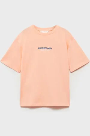 MANGO KIDS Camiseta estampada manga corta 4 años