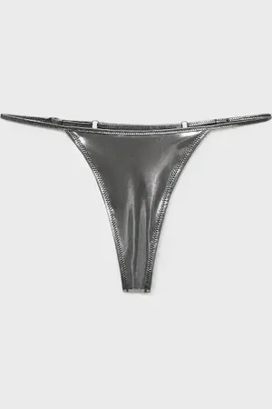 MANGO Braguita bikini efecto metalizado