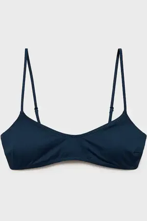 MANGO Top bikini combinado crochet