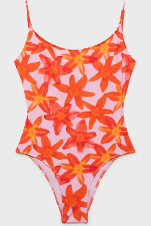 MANGO Bañador estampado flores