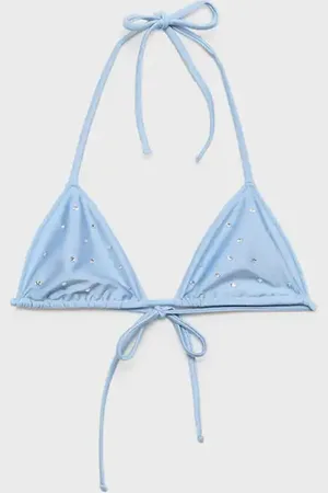 MANGO Top bikini strass