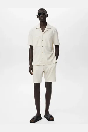 MANGO AN Camisa algodón rayas E