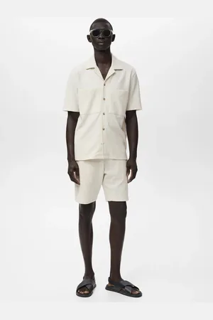 MANGO AN Bermudas algodón rayas E