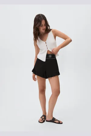 MANGO TEEN Shorts bordado abalorios CH
