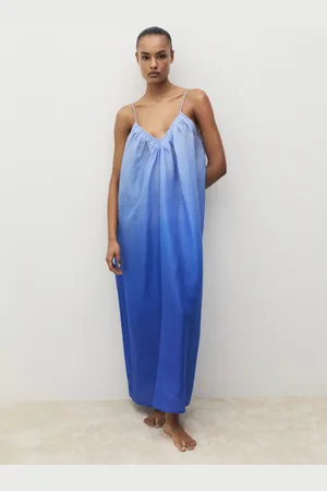 MANGO Camisón ramio efecto degradado