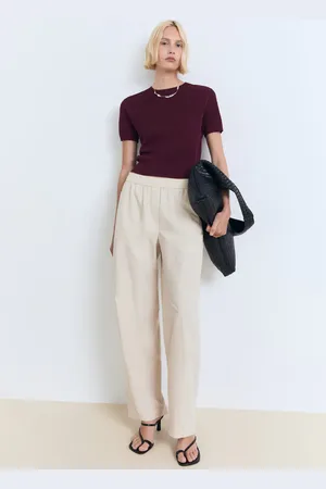 MANGO Jersey crop manga corta E