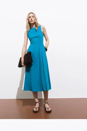MANGO Vestido midi evasé