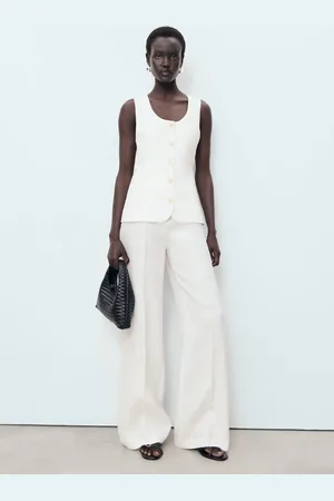 MANGO Ono lino estilo traje E