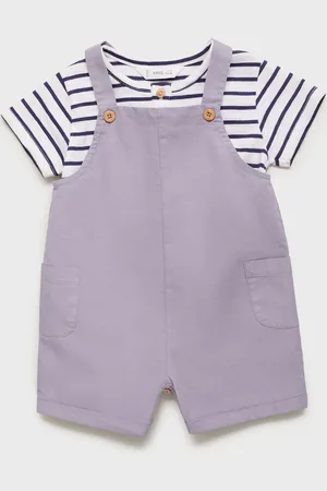 MANGO BABY Peto vaquero corto 6 meses