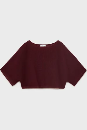 MANGO Jersey punto fino oversize