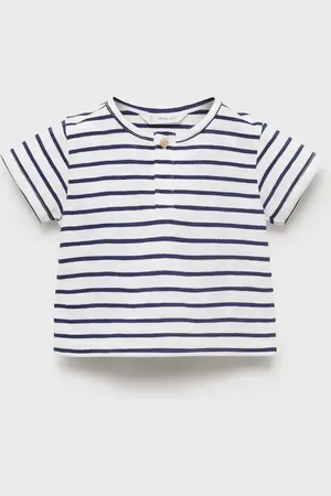 MANGO BABY Camiseta algodón rayas 824 meses