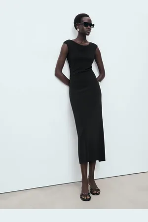 MANGO Vestido espalda abierta CH