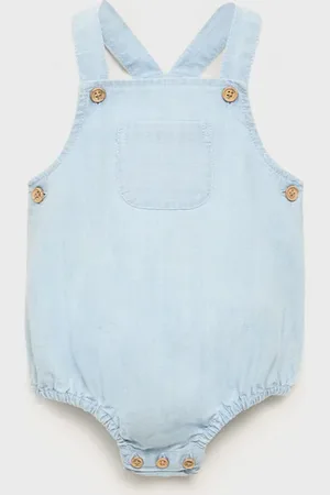 MANGO BABY Peto vaquero corto meses