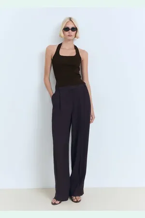 MANGO Top halter punto