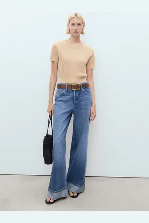 MANGO Jersey crop manga corta CH
