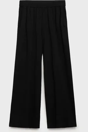 MANGO Pantalón recto punto fino CH