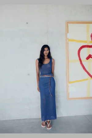 MANGO Top punto crop