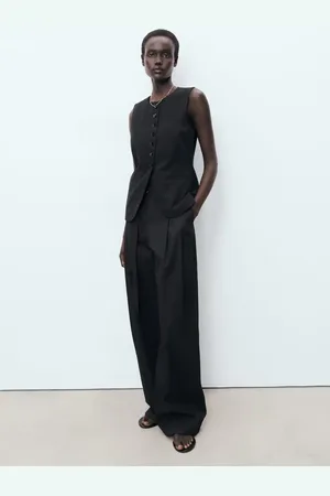 MANGO Chaleco traje botones