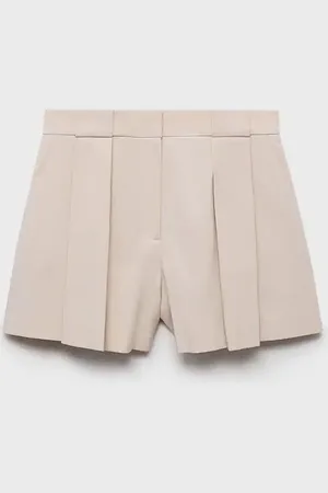 MANGO Shorts traje pinzas