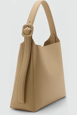 MANGO Bolso bucket efecto piel Unitalla