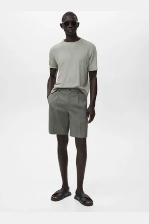 MANGO AN Bermudas slim fit chino algodón