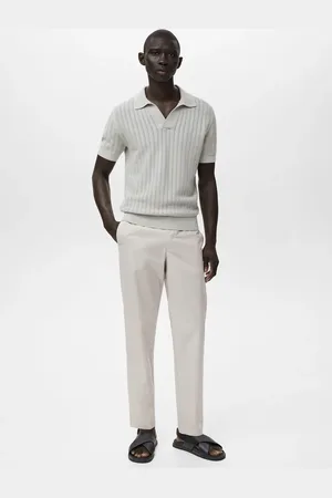 MANGO AN Pantalón slim fit % algodón 2