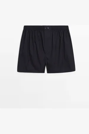 Massimo Dutti Calzoncillo Cuadros 100% Algodón