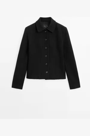 Massimo Dutti Chaqueta Ajustada 100% Lana