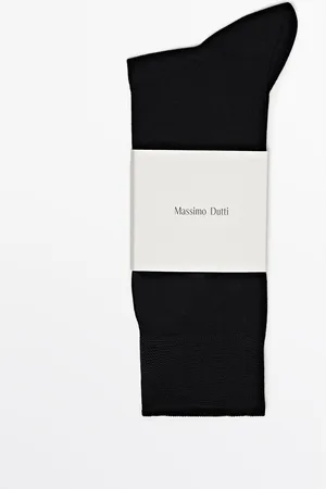Massimo Dutti Calcetines Largos Mezcla Algodón Mercerizado