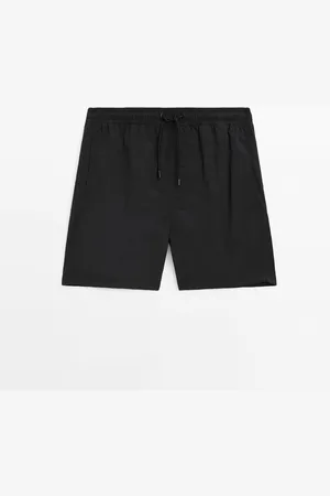 Massimo Dutti Bañador Liso Cintura Elástica