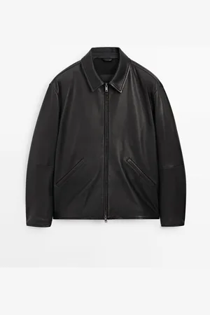 Massimo Dutti Chaqueta Piel Napa