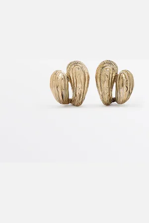 Massimo Dutti Pendientes Detalle Textura