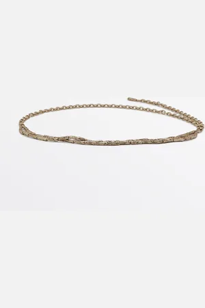 Massimo Dutti Cinturón Cadena Rocas