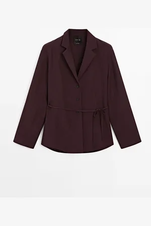 Massimo Dutti Americana Semiestructura Cinturón