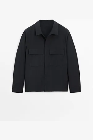 Massimo Dutti Sobrecamisa Tejido Técnico