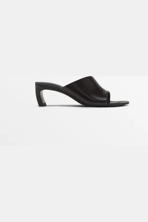 Massimo Dutti Zapato Tacón Pala Piel