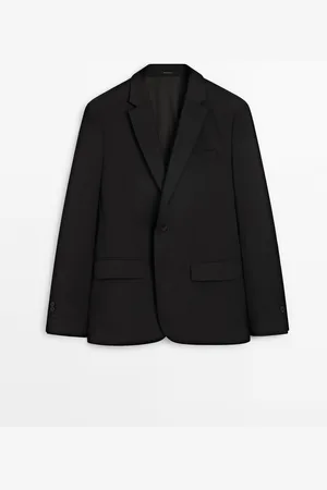 Massimo Dutti Americana Traje 100% Lana