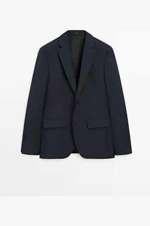 Massimo Dutti Americana Traje 100% Lana