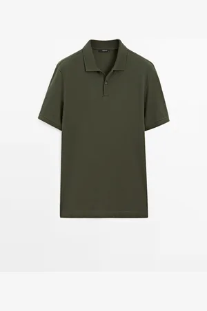 Massimo Dutti Polo Micro Estructura Piqué Algodón