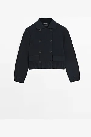 Massimo Dutti Cárdigan Punto Milano Doble Botonadura