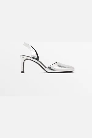 Massimo Dutti Zapato Tacón Metalizado